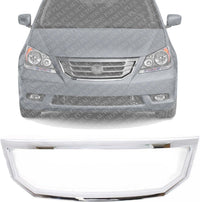 Front Grille Trim Surround Moulding Chrome Direct Replacement Compatible With 2008-2010 Honda Odyssey HO1202105 71122SHJA02