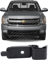Front Headlight Support Bracket Left=Right Side Direct Replacement Compatible with 2007-2013 Chevrolet Silverado 1500 2500HD 3500HD GM2508120 15131738
