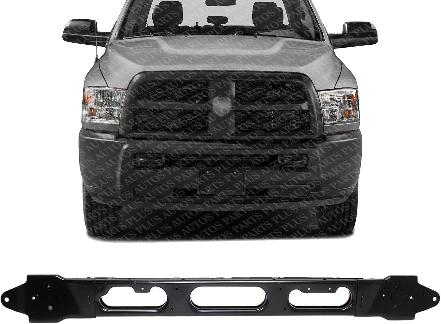 Front Radiator Support Lower Crossmember Steel Direct Replacement Compatible With 2013-2018 Ram 2500 3500 CH1225253 68224848AA