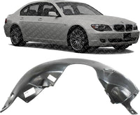 Front Fender Liner Right Passenger Side Direct Replacement Compatible With 2002-2008 BMW 7-Series BM1251107 51718223376