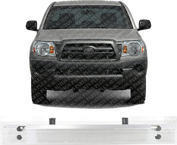 Front Bumper Reinforcement Aluminum Direct Replacement Compatible With 2005-2006 Toyota Tacoma TO1006202 5202104010