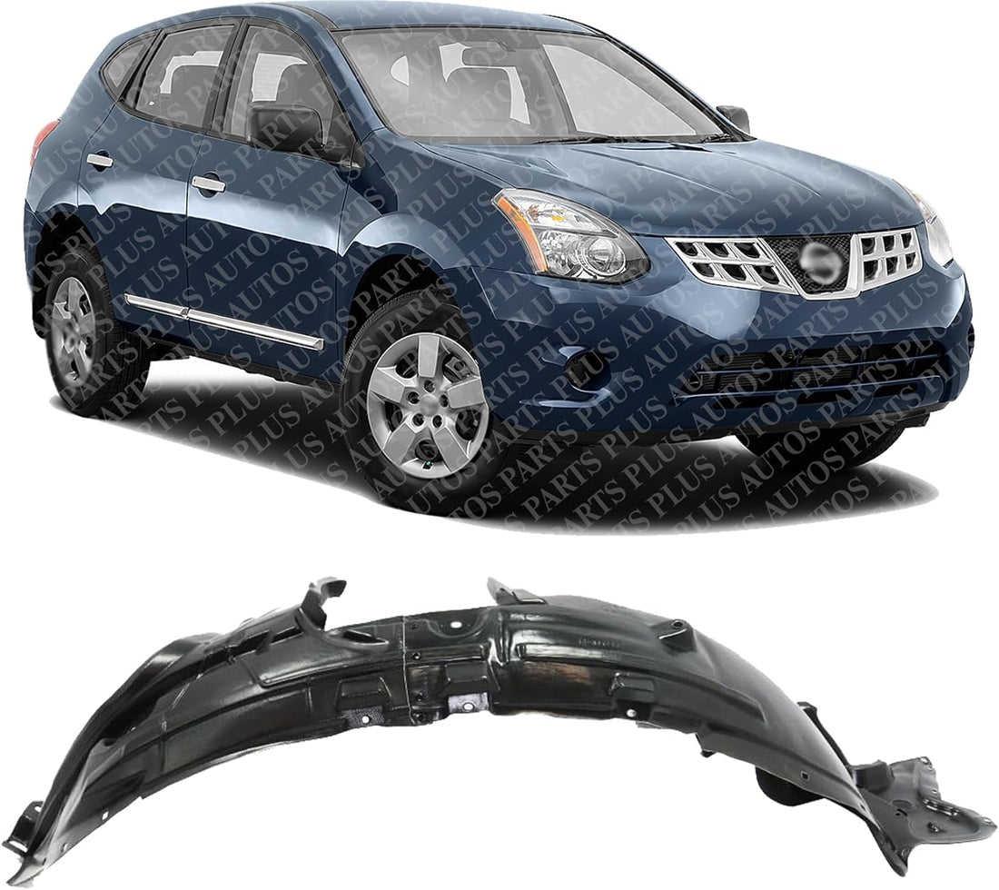 Front Fender Liner Right Passenger Side Direct Replacement Compatible With 2014-2018 Nissan Rogue NI1249135 638426FL0A