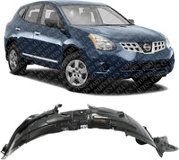 Front Fender Liner Right Passenger Side Direct Replacement Compatible With 2014-2018 Nissan Rogue NI1249135 638426FL0A