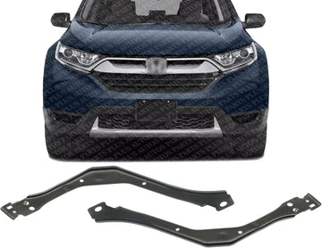 Set Of 2 Front Radiator Support Core Left Driver & Right Passenger Side Direct Replacement Compatible With 2017-2022 Honda CR-V HO1225195 HO1225194 71460TLAA02 71413TLAA01