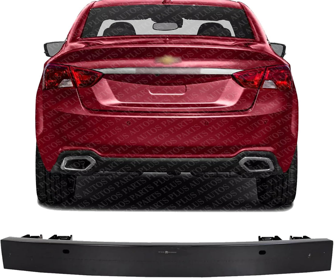 Rear Bumper Reinforcement Impact Bar Steel Direct Replacement Compatible With 2006-2013 Chevrolet Impala / 2014-2016 Limited GM1106663 25865729