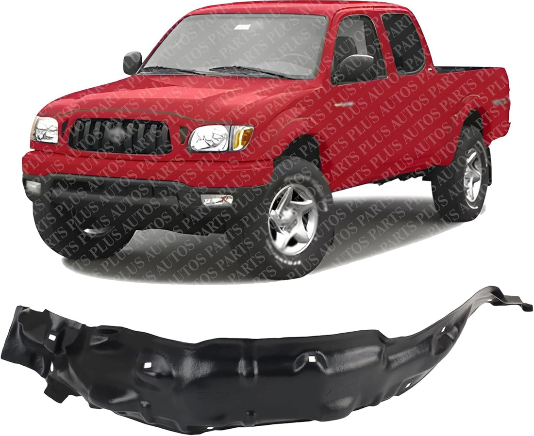 Front Fender Liner Left Driver Side Direct Replacement Compatible With 2001-2004 Toyota Tacoma TO1248117 5387604050