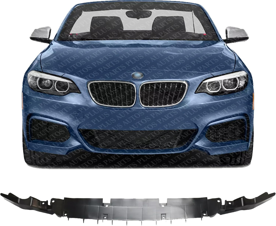 Front Bumper Retainer Lower Mounting Brace Bracket Plastic Direct Replacement Compatible With 2014-2021 BMW 2-Series BM1034100 51128055968