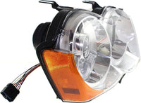 Front Head Light Right Passenger Side Direct Replacement Compatible With 2008-2010 Jeep Grand Cherokee CH2519129 55157484AH 55157484AD 55157484