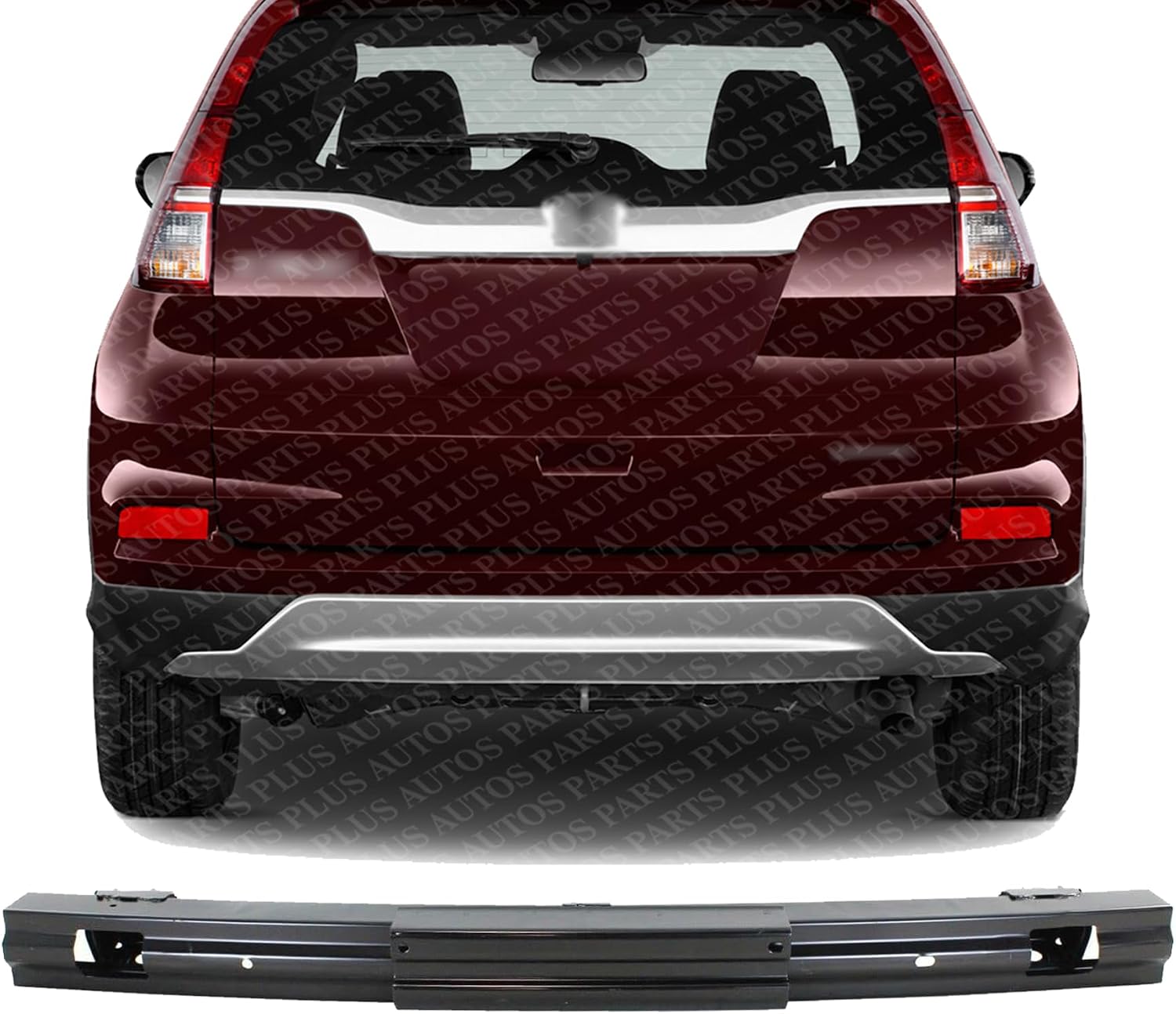 Rear Bumper Reinforcement Steel Direct Replacement Compatible With 2012-2016 Honda CR-V HO1106186 71530T0AA00ZZ
