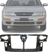 Front Radiator Support Assembly Steel Direct Replacement Compatible With 1995-1999 Nissan Maxima NI1225127 6250040U00