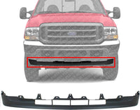 Front Bumper Lower Valance Textured Direct Replacement Compatible With 2001-2004 Ford F -Series Super Duty/Excursion FO1095203 3C3Z17626AAA