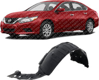 Front Fender Liner Left Driver Side Direct Replacement Compatible With 2016-2018 Nissan Altima NI1248157 638439HS0A-PFM