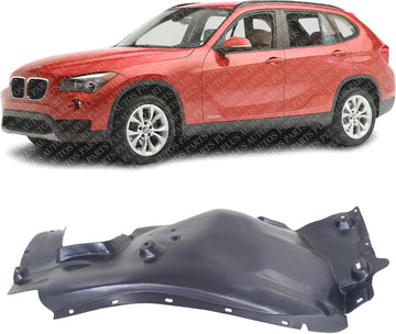 Front Fender Liner Rear Section Left Driver Side Direct Replacement Compatible With 2012-2015 BMW X1 BM1248139 51712990089