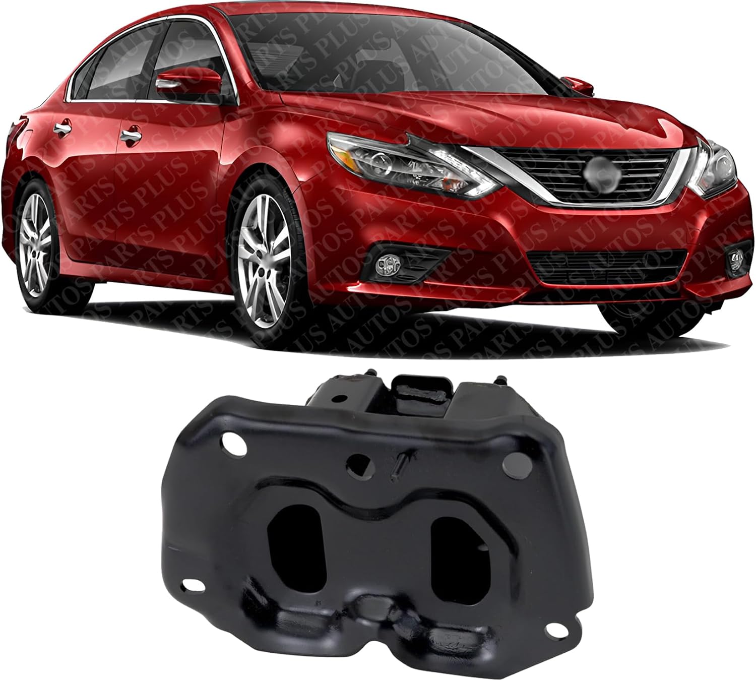 Front Bumper Mounting Stay Bracket Steel Right Passenger Side Direct Replacement Compatible With 2013-2018 Nissan Altima NI1067138 622103TA0A