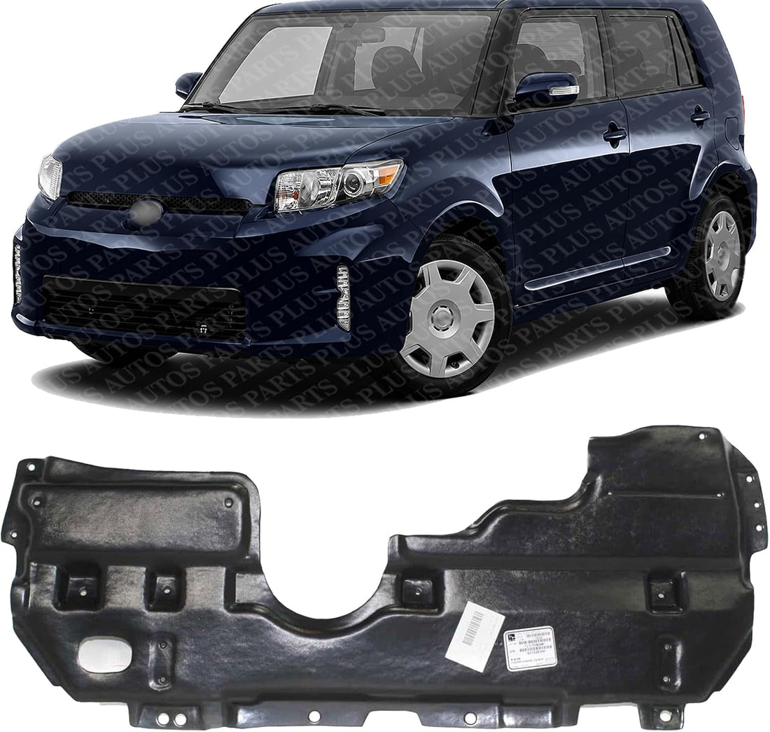 Front Engine Splash Shield Under Cover Plastic Direct Replacement Compatible with 2008-2015 Scion xB SC1228104 5144112270