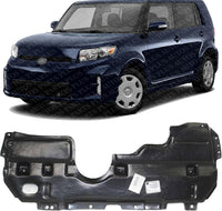 Front Engine Splash Shield Under Cover Plastic Direct Replacement Compatible with 2008-2015 Scion xB SC1228104 5144112270