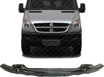 Front Bumper Reinforcement Steel Direct Replacement Compatible With 2007-2009 Dodge Sprinter CH1006210 68006349AA