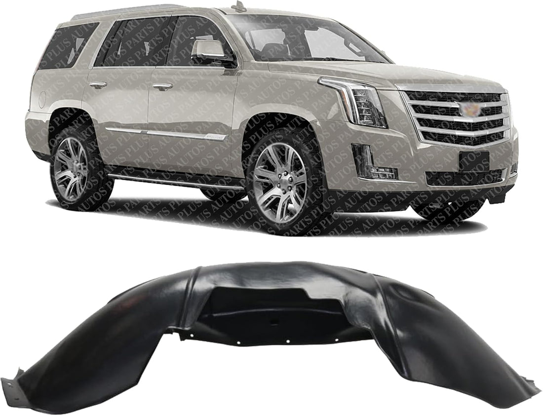 Front Fender Liner Right Passenger Side Direct Replacement Compatible with 2015-2020 Cadillac Escalade/ESV GM1249247 22806321