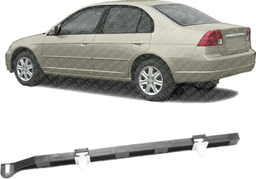 Rear Bumper Bracket Left Driver Side Direct Replacement Compatible with 2001-2005 Honda Civic HO1142101 71598S5A000