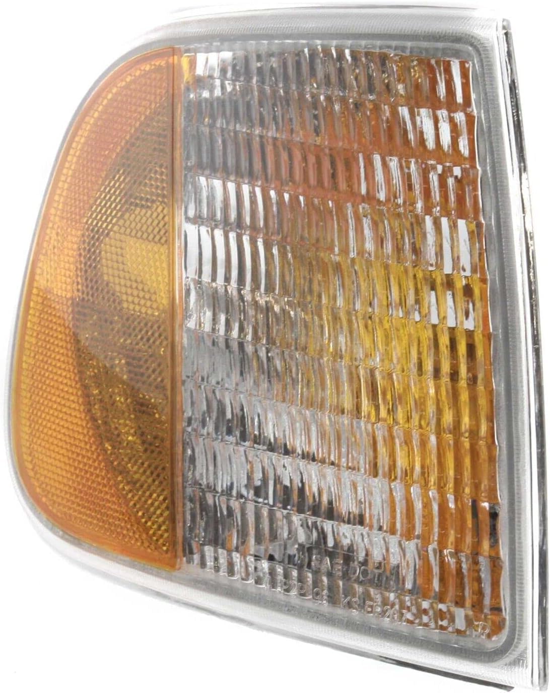 AUTOS PARTS PLUS Front Headlights Assembly Without Bracket + Corner Lamps Right Passenger & Left Driver Side Direct Replacement Compatible With 1997-2003 Ford F-Series FO2503139 FO2502139