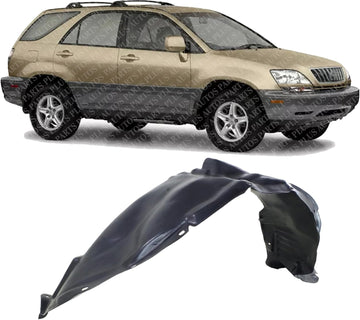 Front Inner Fender Liner Right Passenger Side Direct Replacement Compatible With 1999-2003 Lexus RX300 LX1251104 5387548011