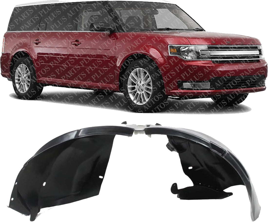 Front Fender Liner Right Passenger Side Direct Replacement Compatible With 2009-2019 Ford Flex FO1249139 8A8Z16102A