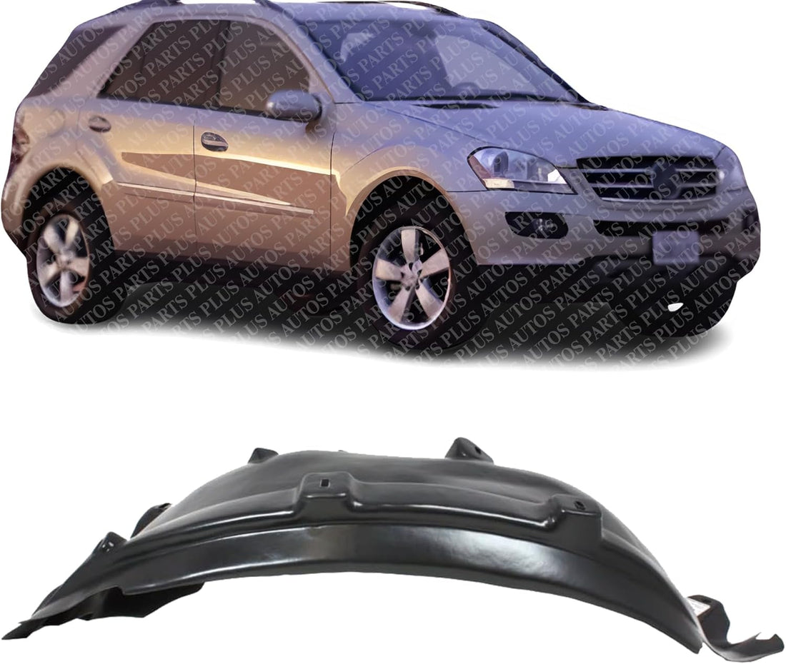 Front Fender Liner Right Passenger Side Direct Replacement Compatible With 1999-2005 Mercedes Benz ML-Class MB1249120 1638840822