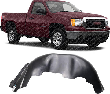 Front Fender Liner Right Passenger Side Direct Replacement Compatible With 2007-2010 GMC Sierra 2500HD 3500HD GM1249200 25828532