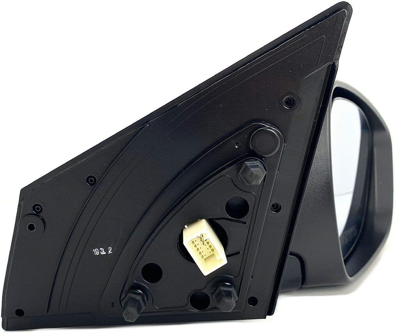Front Power Mirrors Manual Folding Primed Right Passenger Side Direct Replacement Compatible With 2016 Hyundai Elantra HY1321220 876203Y550 876203X720