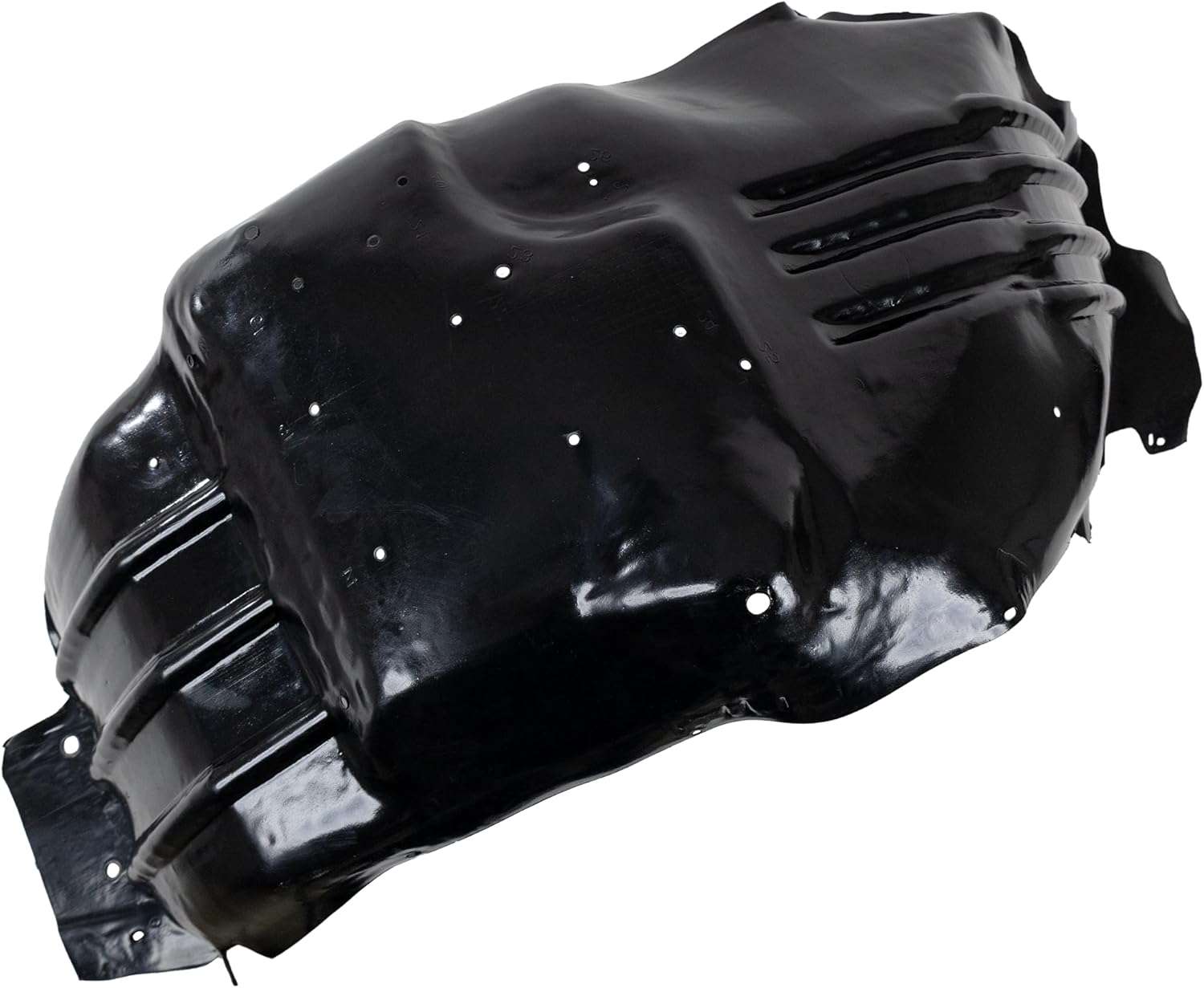 Front Fender Liner Left Driver Side Direct Replacement Compatible With 1987-1997 Ford F-Series FO1246104 F4TZ16055A