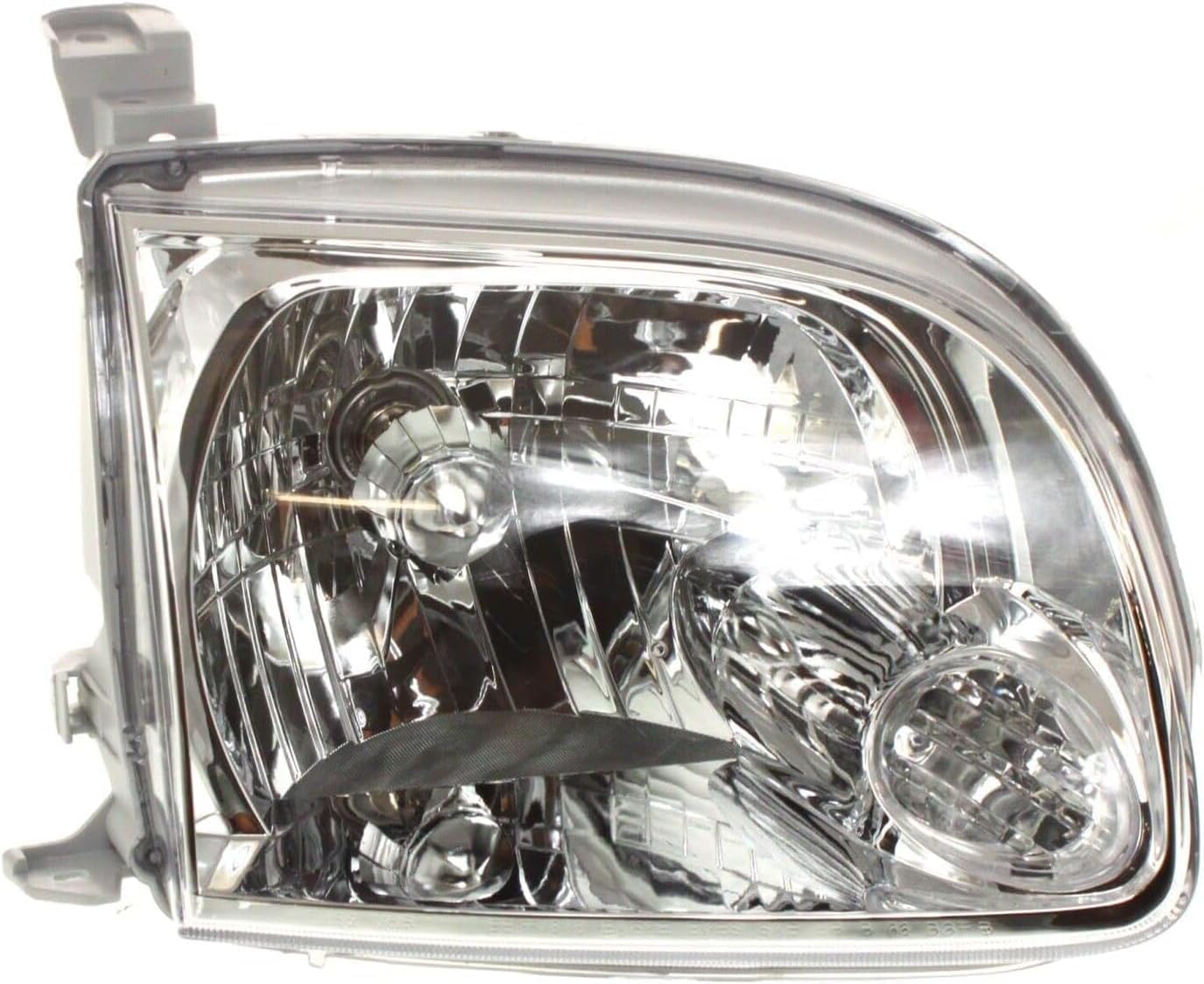 AUTOS PARTS PLUS Front Headlights + Signal Lamps Assembly Right Passenger & Left Driver Side Direct Replacement Compatible With 2005-2006 Toyota Tundra TO2503166 TO2502166 TO2530148 TO2531148