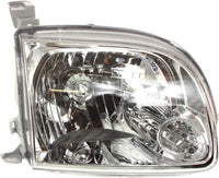 AUTOS PARTS PLUS Front Headlights + Signal Lamps Assembly Right Passenger & Left Driver Side Direct Replacement Compatible With 2005-2006 Toyota Tundra TO2503166 TO2502166 TO2530148 TO2531148
