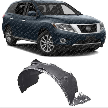 Front Fender Liner Vacuum Form Right Passenger Side Direct Replacement Compatible With 2015-2020 Nissan Pathfinder/Infiniti QX60 NI1249152 638409NB0A-PFM
