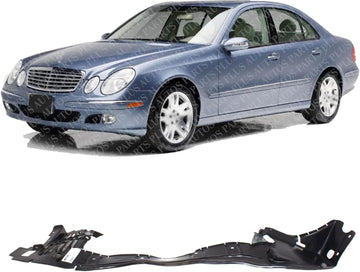 Front Fender Liner Left Driver Side Direct Replacement Compatible With 2000-2003 Mercedes Benz E-Class MB1250101 2106988330