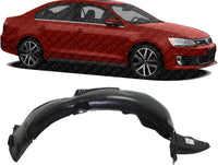 Front Fender Liner Right Passenger Side Direct Replacement Compatible With 2012-2015 Volkswagen Jetta VW1249122 5C6805912A 5C6805912Q