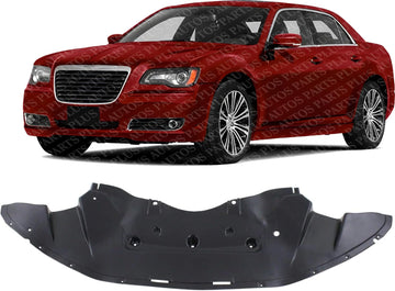 Front Engine Splash Shield Under Cover Direct Replacement Compatible With 2011-2022 Chrysler 300 CH1228108 57010303AG