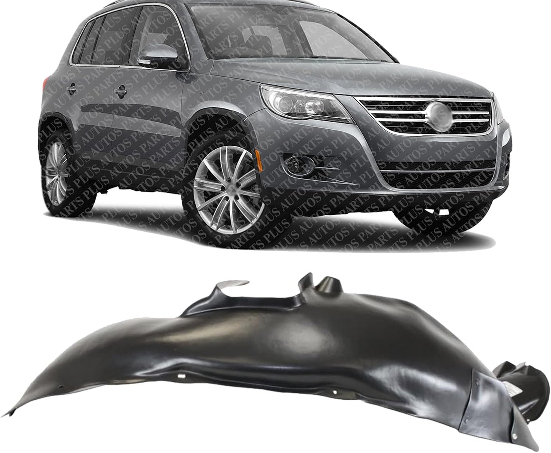 Front Fender Liner Right Passenger Side Direct Replacement Compatible with 2009-2017 Volkswagen Tiguan / 2017-2018 Limited VW1249114 5N0805912C-PFM