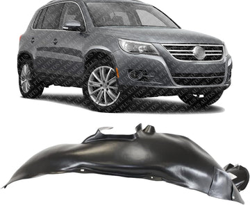 Front Fender Liner Right Passenger Side Direct Replacement Compatible with 2009-2017 Volkswagen Tiguan / 2017-2018 Limited VW1249114 5N0805912C-PFM