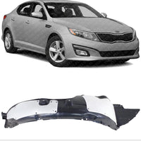 Front Fender Liner Right Passenger Side Direct Replacement Compatible With 2014-2015 Kia Optima KI1249131 868124C500