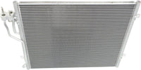 Front A/C Condenser Aluminum Core Direct Replacement Compatible With 2002-2007 Jeep Liberty CH3030154 CH3030219 55037512AB 55037465AC