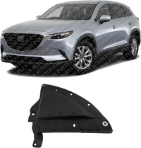 Front Fender Liner Extension Left Driver Side Direct Replacement Compatible With 2016-2023 Mazda CX-9 MA1250122 TK4856115A