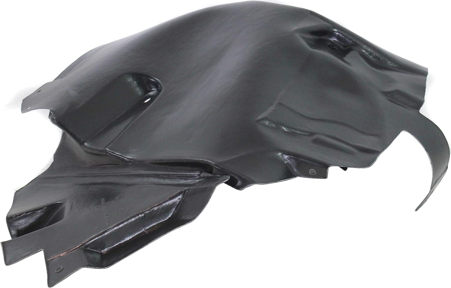 Front Fender Liner Rear Section Left Driver Side Direct Replacement Compatible With 2010-2017 Mercedes Benz E-Class MB1248157 2076901330