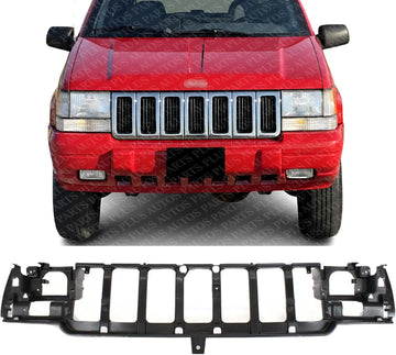 Front Header Panel Thermoplastic Direct Replacement Compatible With 1996-1998 Jeep Grand Cherokee CH1220114 55054996AB