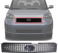 Front Grille Textured Shell And Insert Plastic Direct Replacement Compatible With 2008-2010 Scion xB SC1200105 5310112B10