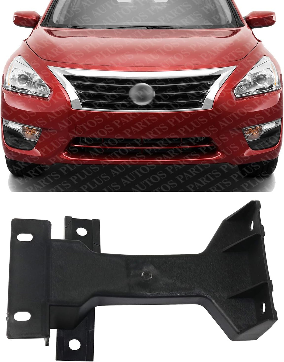 Front Bumper Lower Retainer Plastic Direct Replacement Compatible With 2013-2015 Nissan Altima NI1031125 622423TA0B