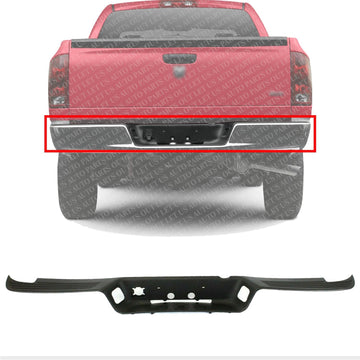 Rear Bumper Face Bar Step Pad Direct Replacement Compatible With 2002-2009 Dodge Ram 1500/2003-2009 2500 3500 CH1191110 55077340AD
