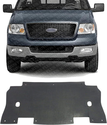 Front Engine Splash Shield Under Cover Plastic Direct Replacement Compatible with 2004-2005 Ford F-150 FO1225188 5L3Z8327A