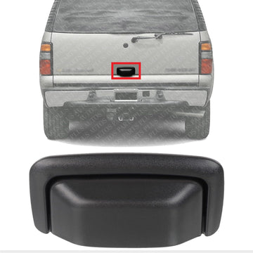 Rear Outer Tail Gate Handle Textured Direct Replacement Compatible with 2000-2006 Chevrolet Tahoe/Suburban 2500 / GMC Yukon 1500 GM1915123 15750911