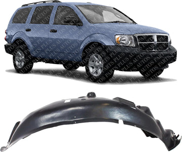 Front Fender Liner Right Passenger Side Direct Replacement Compatible With 2007-2009 Chrysler Aspen/Dodge Durango CH1249135 55078070AF