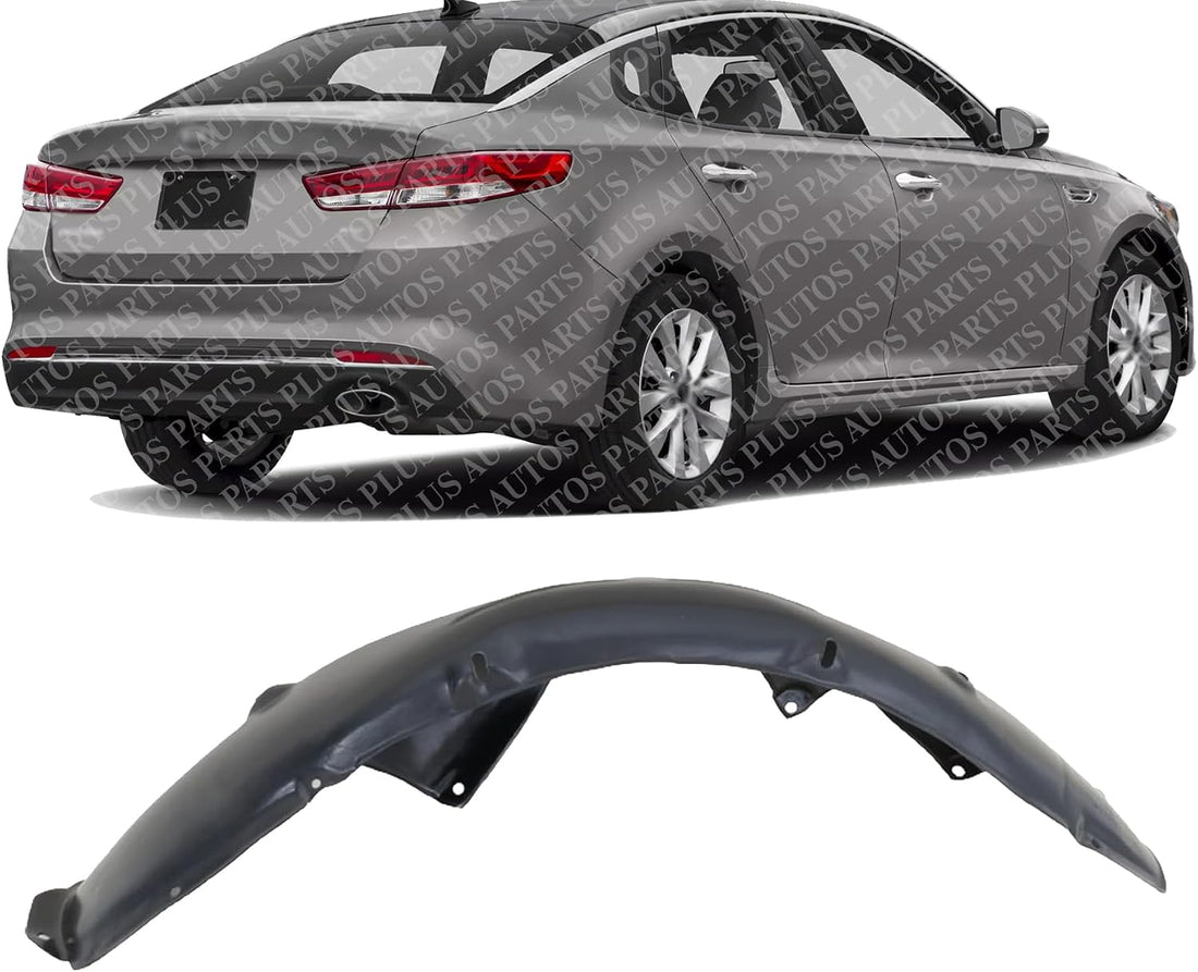 Rear Fender Liner Right Passenger Side Direct Replacement Compatible with 2016-2020 Kia Optima KI1763101 86822D4000